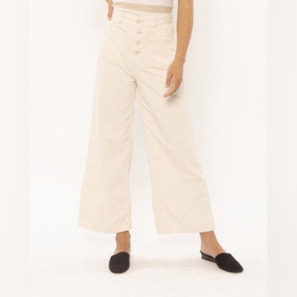 Sisstrevolution Ocean Tides corduroy cropped pants